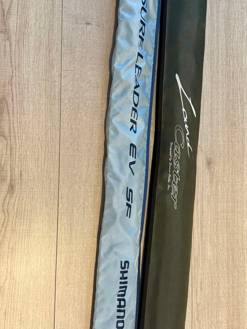 投げ釣り竿　並継