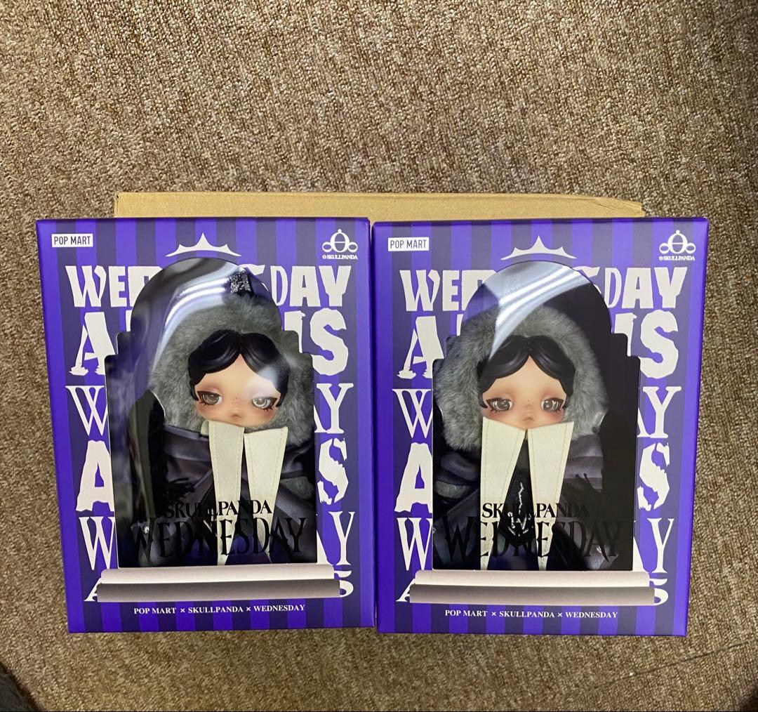 くまうさぎSKULLPANDA x Wednesday ぬいぐるみ2個
