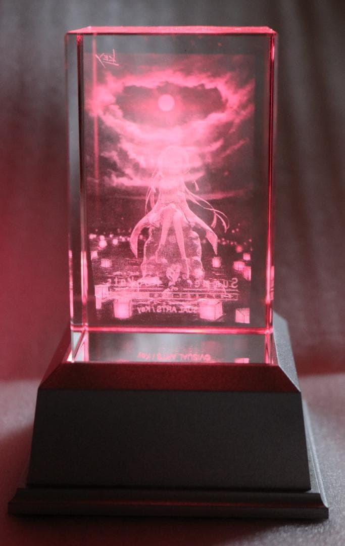 d❓❓Summer Pockets❓❓　神山識　3Dクリスタル