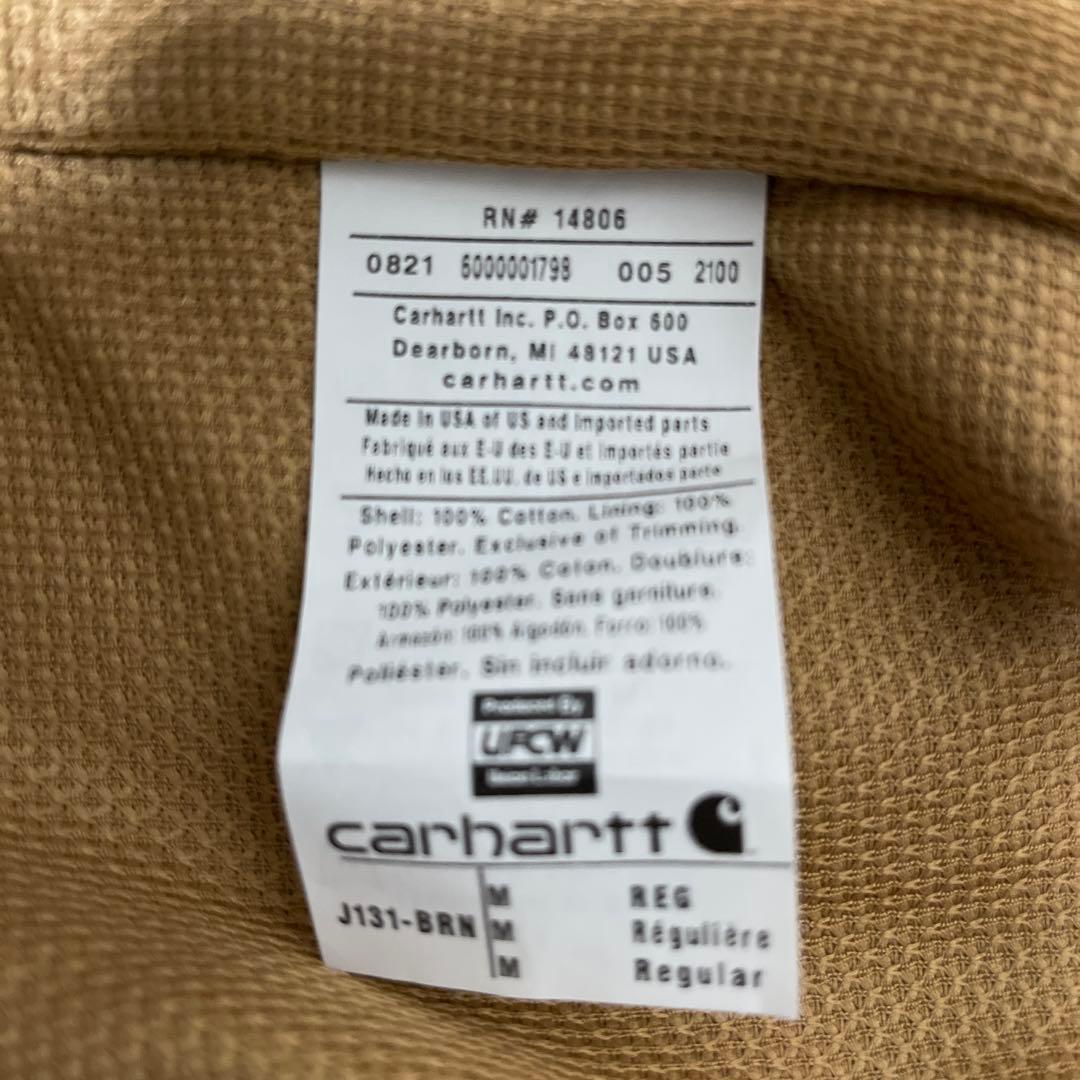 Carhartt アクティブジャケット J131 BRN ベージュ
