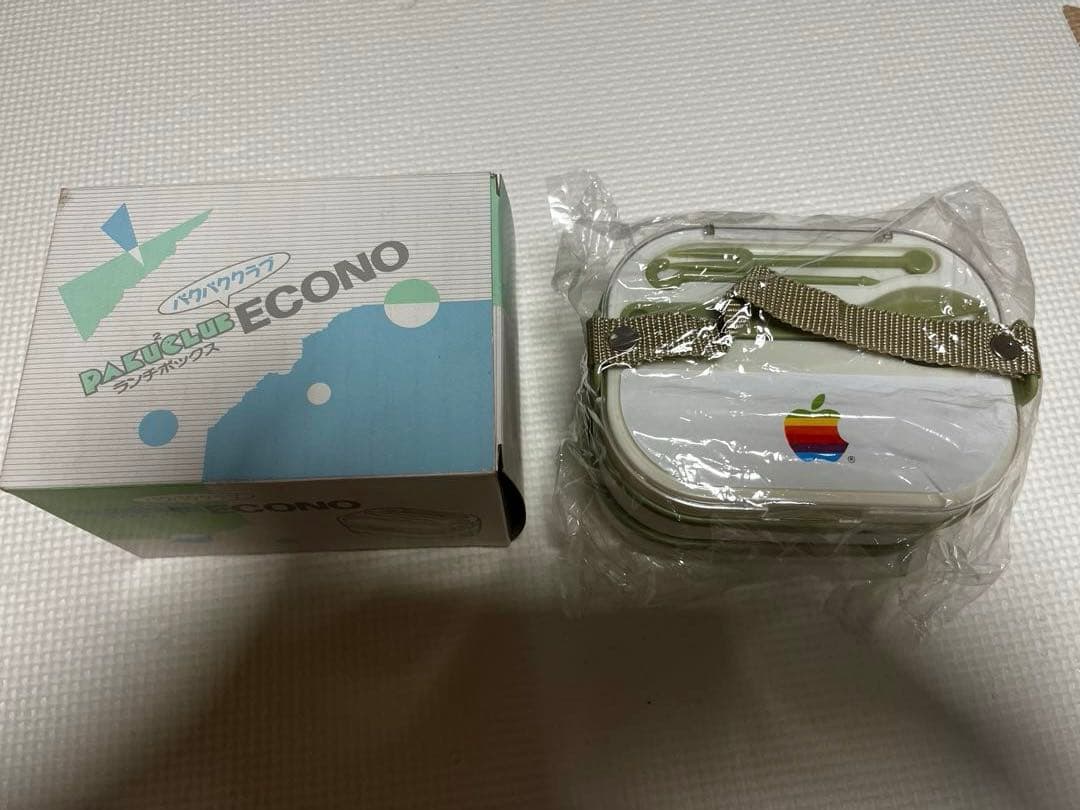 Apple 激レア　非売　レインボーロゴ　お弁当箱　新品未使用