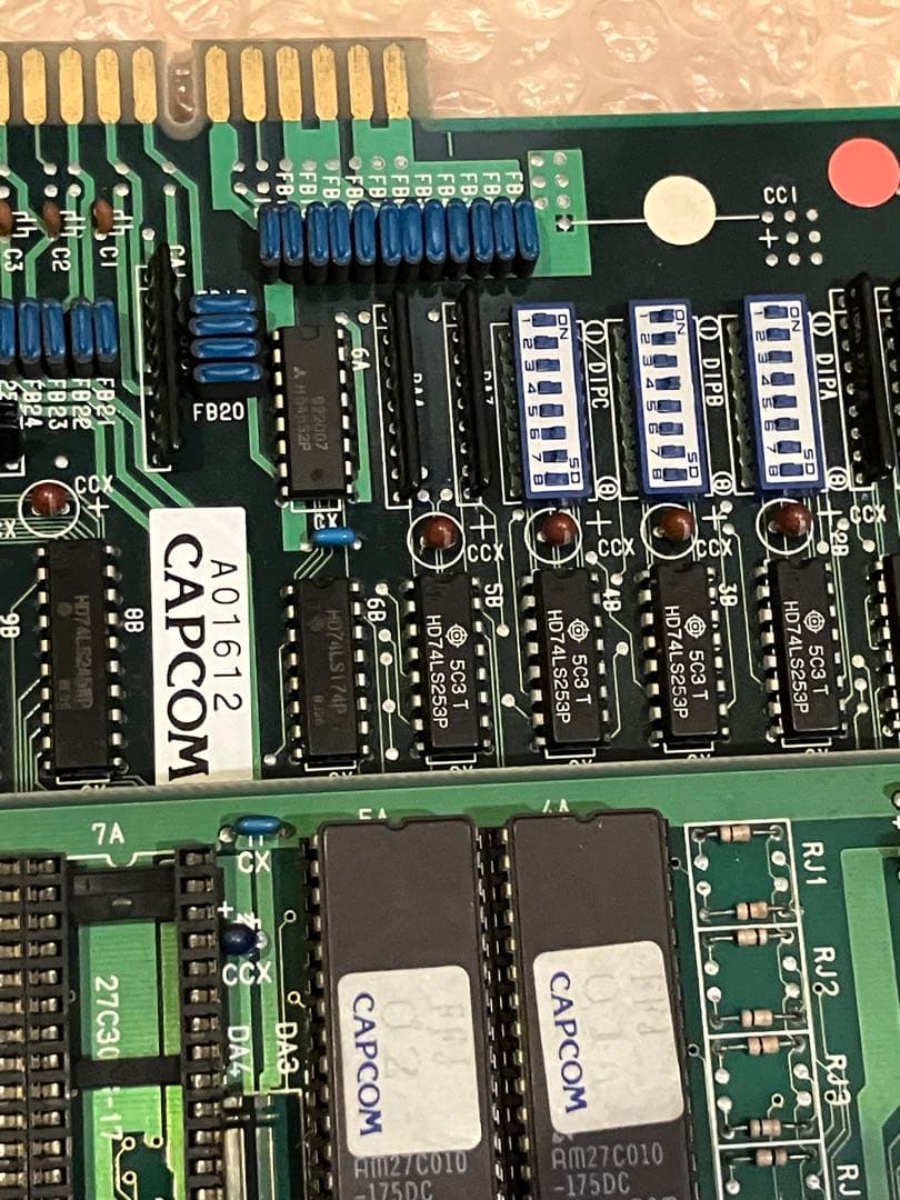 d*2様 【アーケード基板】CPシステム ファイナルファイト【インスト・取説付き