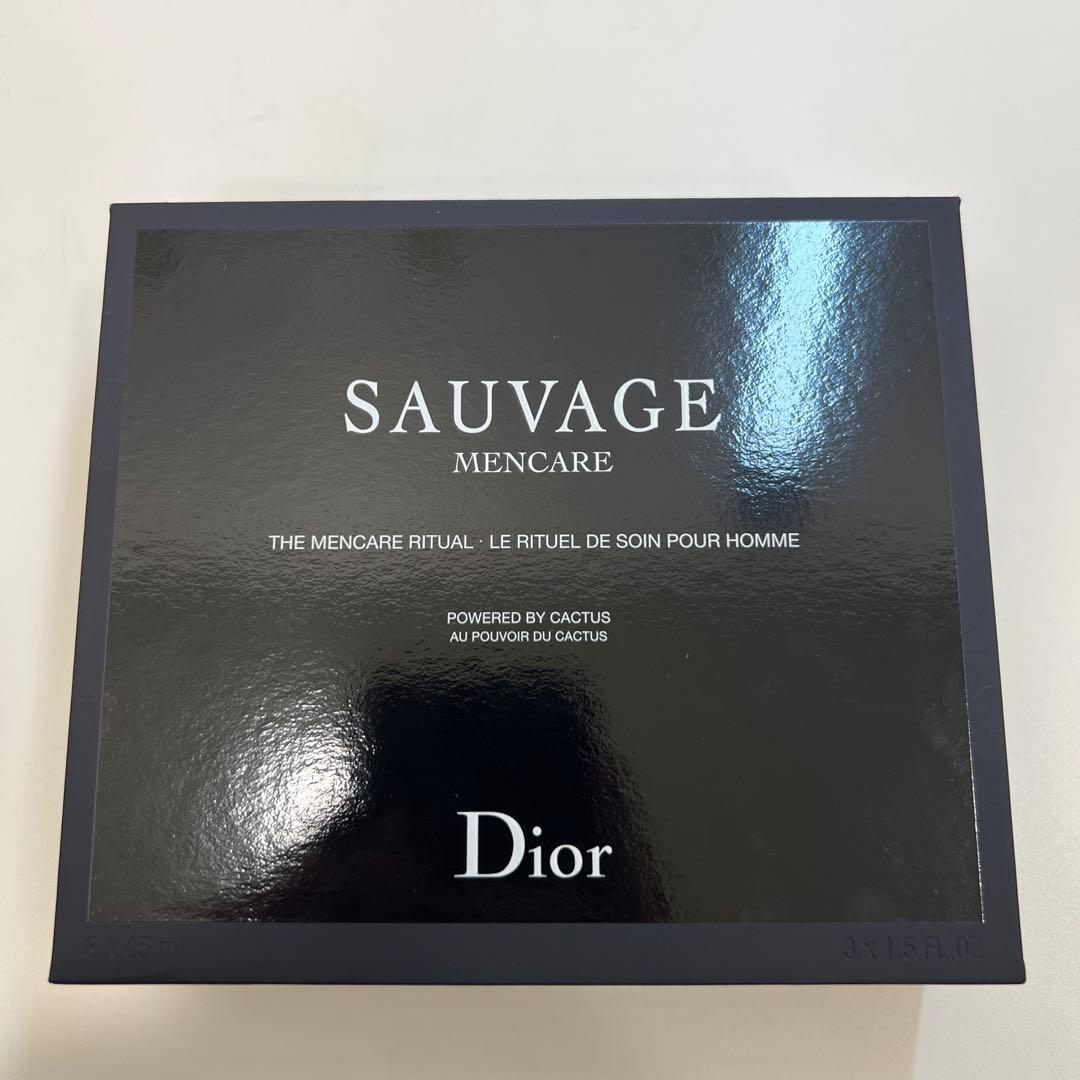 未使用 Dior ディオールSauvage Mencare スキンケアセット