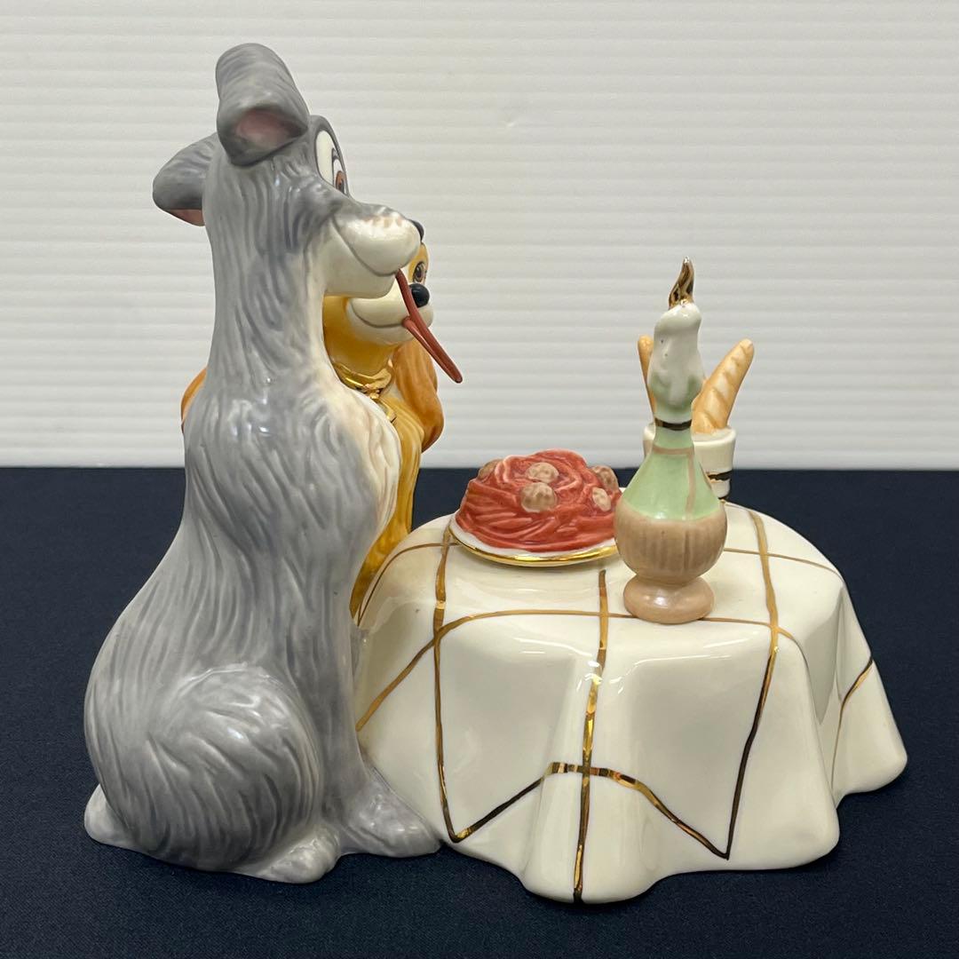 M*a様 【希少品】ディズニー わんわん物語 レディ＆トランプ Lenox 置物