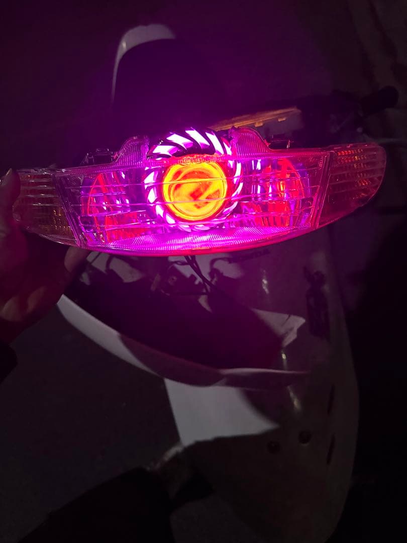 ライブディオ/zx af34/af35 イカリングヘッドライト(規制前用)