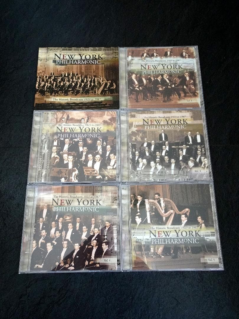 ニューヨークフィル　HISTORIC BROADCASTS 1923-1987
