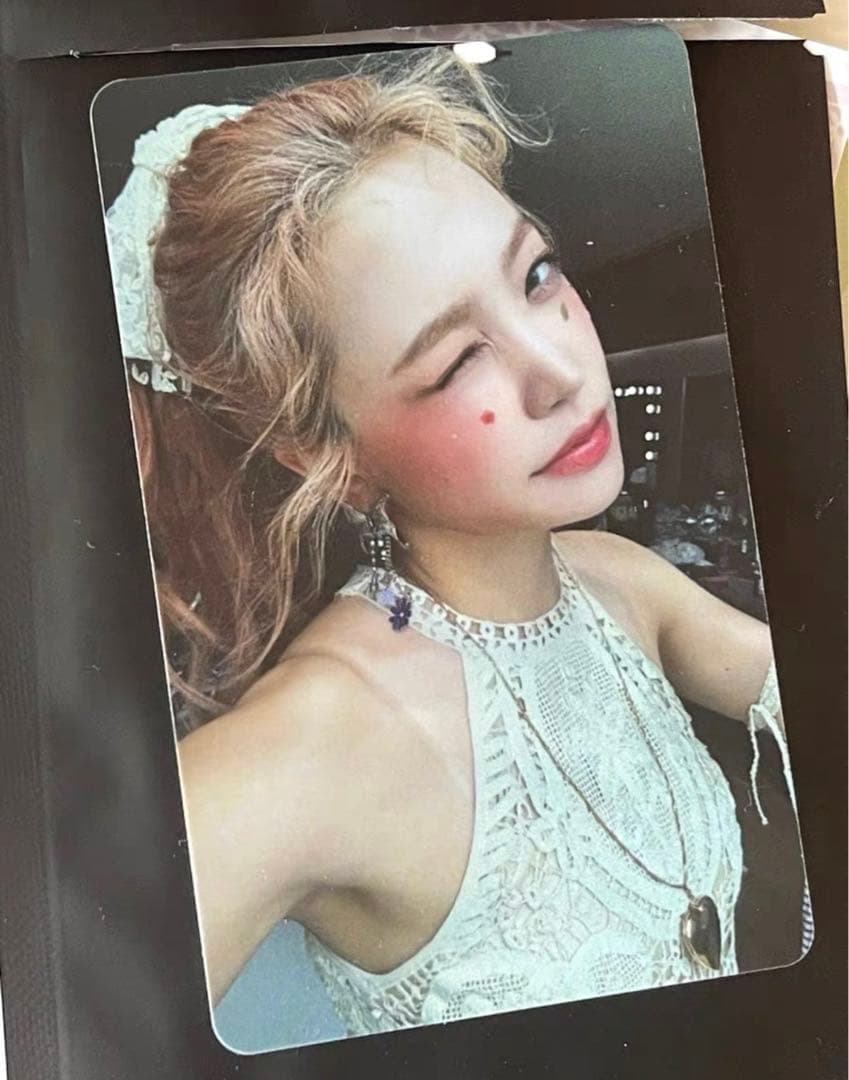 red velvet イェリ 中華　マカオ　十周年 VIP特典 トレカ　希少