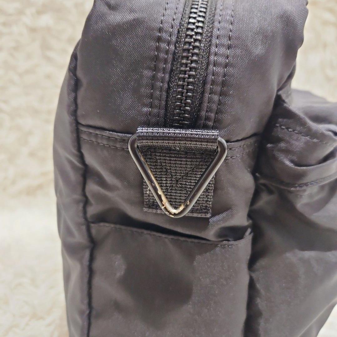 美品 PORTER FORCE ショルダーバッグ 斜め掛け クロスボディ 黒