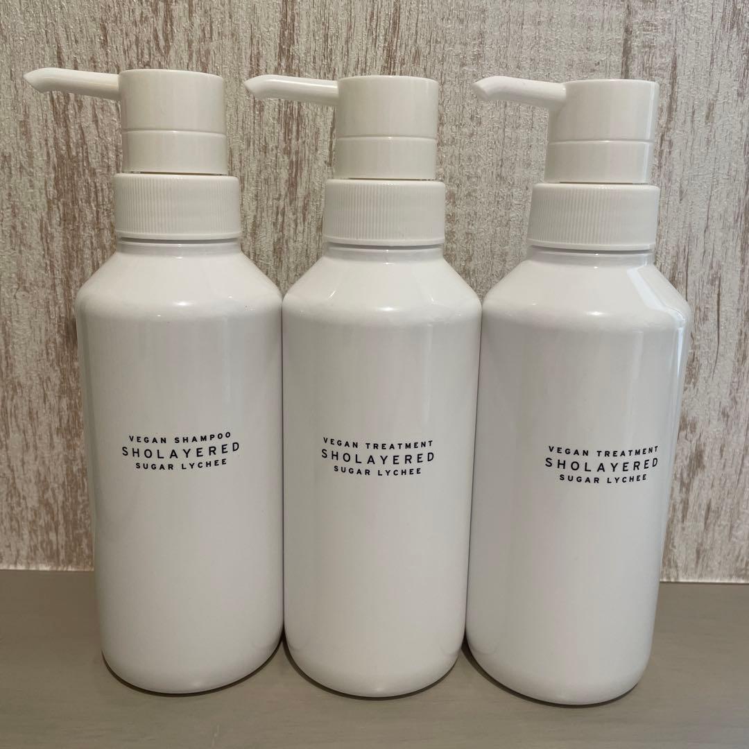 【新品未使用】SHOLAYERED ヴィ―ガンシャンプー ＆ トリートメント