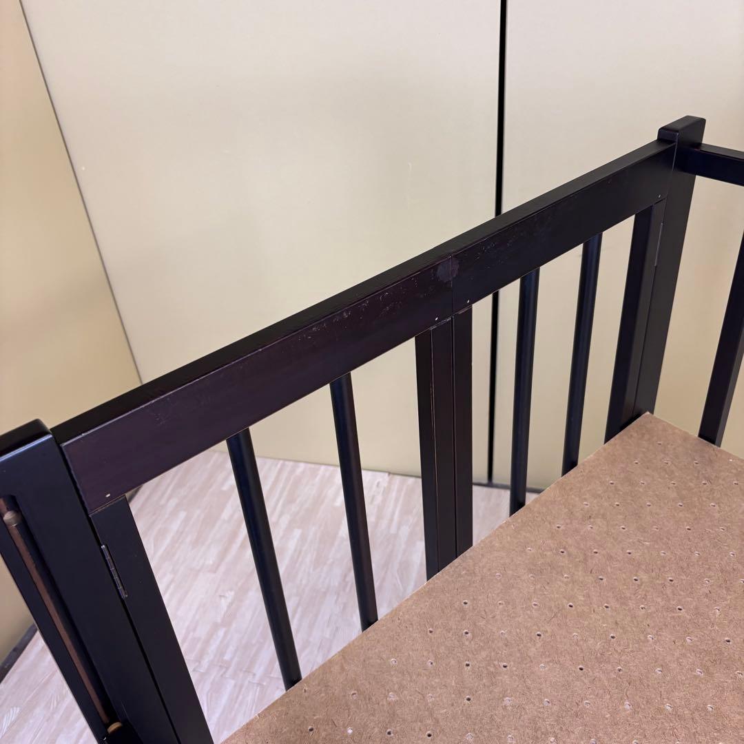 除菌清掃済　日本製　スリーピー　折畳　ワンタッチハイベッド　クール　濃いブラウン