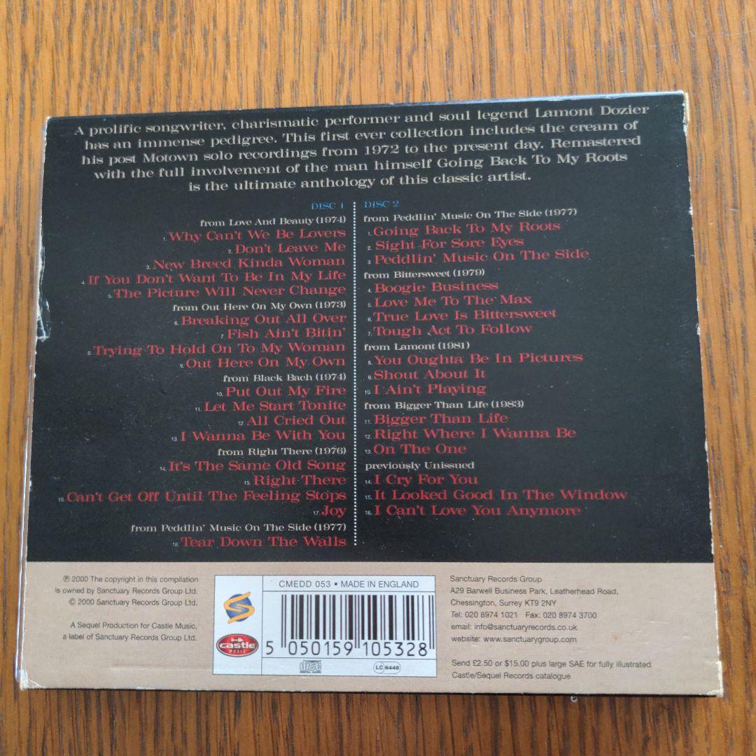 洋楽 LAMONT DOZIER GOING BACK TO MY ROOTS