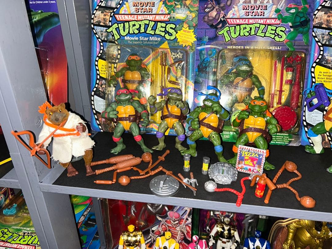 ミュータントタートルズ　TMNT movie star フィギュア　LOOSE