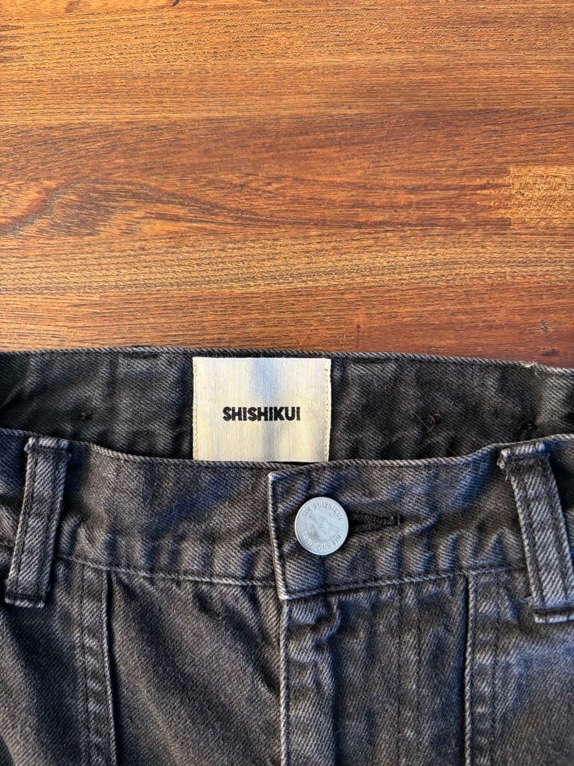 SHISHIKUI ペインターパンツ 32 BLACK