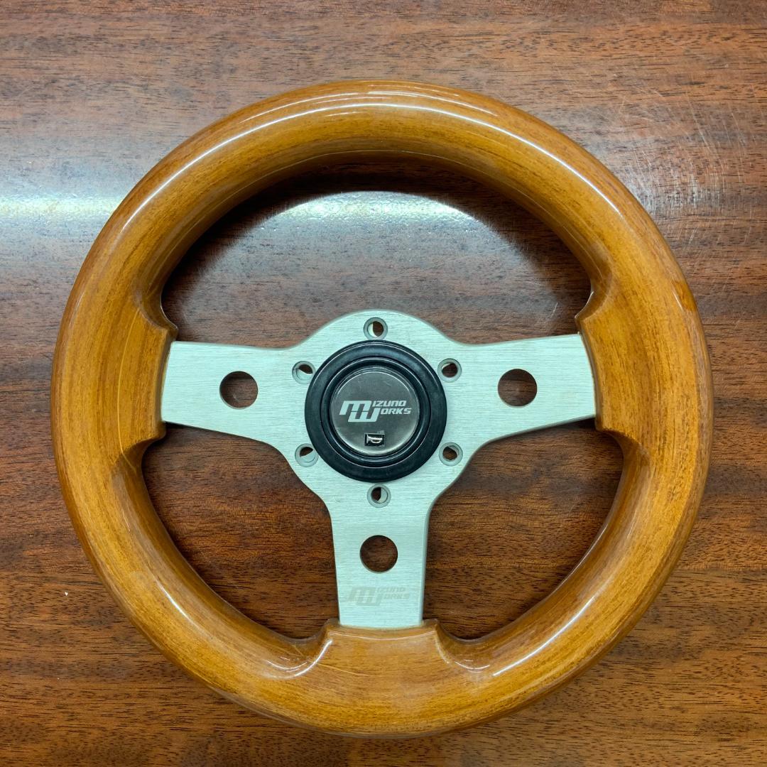 Ｓ*！様 mizunoworks 26.5π ウッド ステアリング シフトノブ