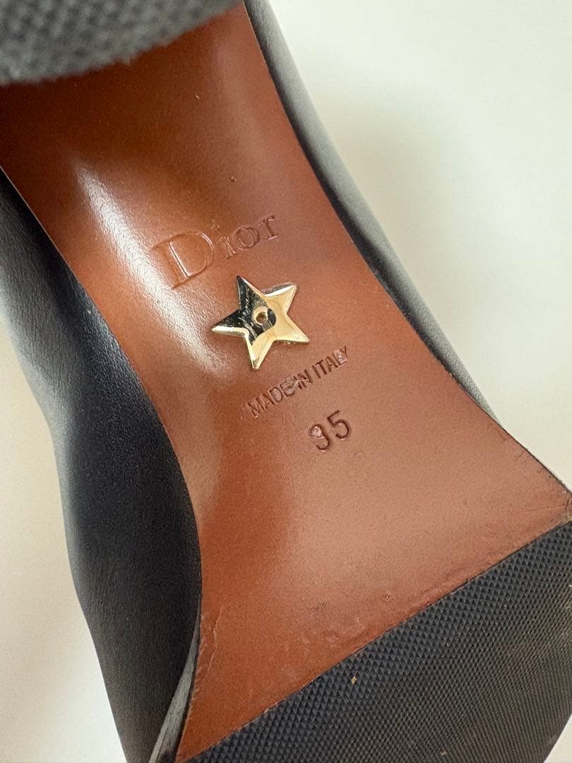 Christian Dior CDバックル アンクルブーツ