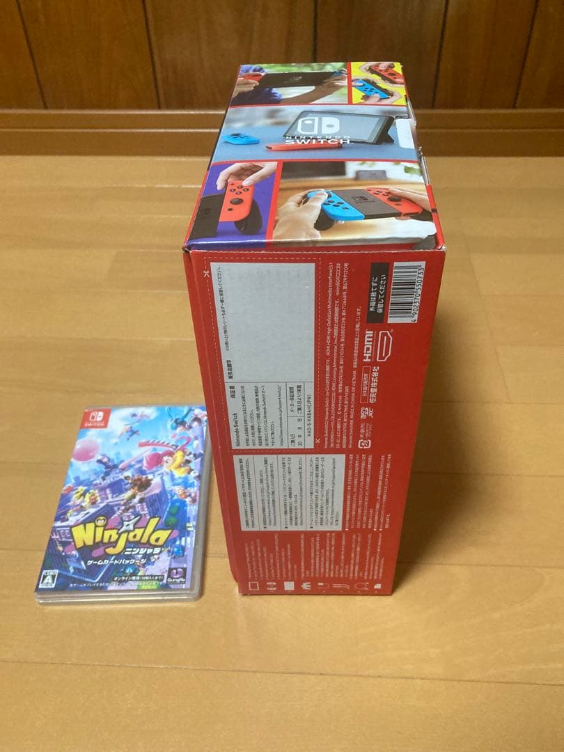 バッテリー強化版 Switch本体 ネオンレッド ネオンブルー　最終値下げ！