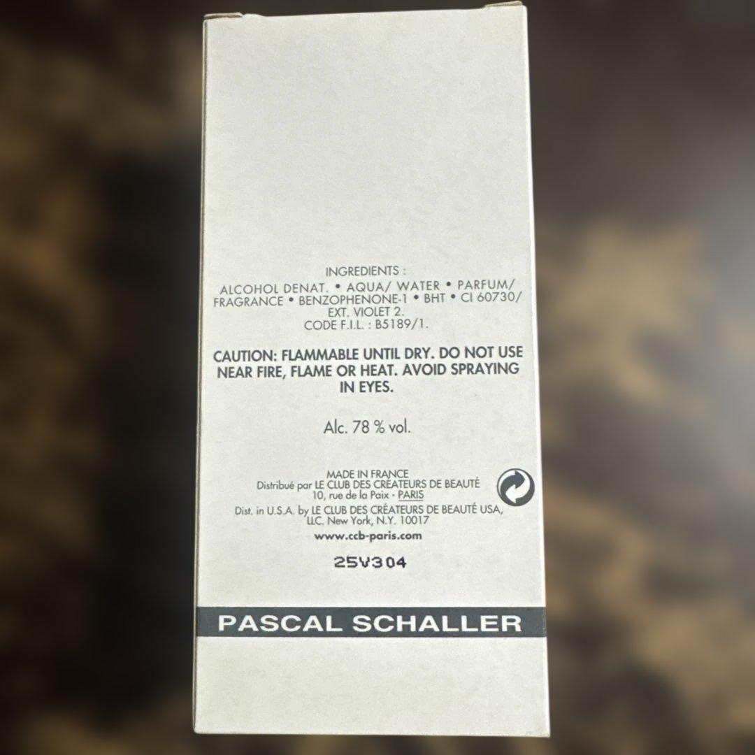 香水(ユニセックス) Pascal Schaller Eau de Parfum 30ml