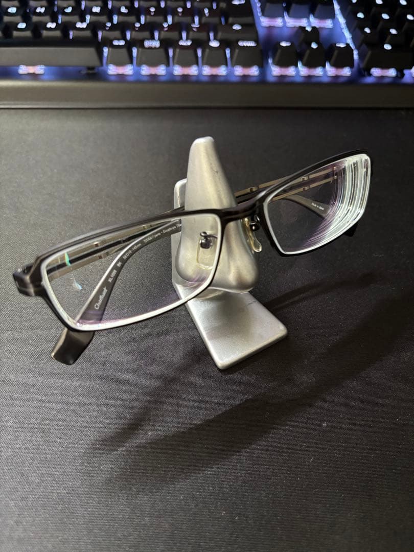 LineArt メガネフレーム XL1026 フォルテシリーズ ブラック