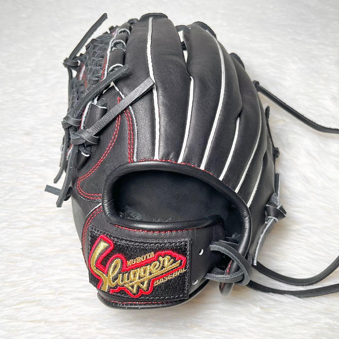 【新品未使用】久保田スラッガー 軟式グローブ KSN-J2 ブラック 左投げ