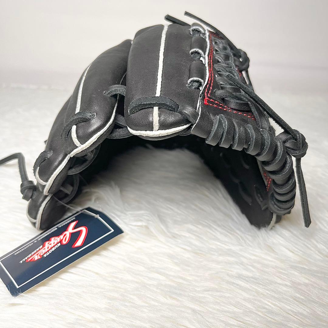【新品未使用】久保田スラッガー 軟式グローブ KSN-J2 ブラック 左投げ