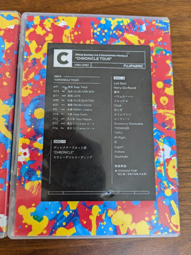 FAB BOX ⅲ　DVD4枚組のみ