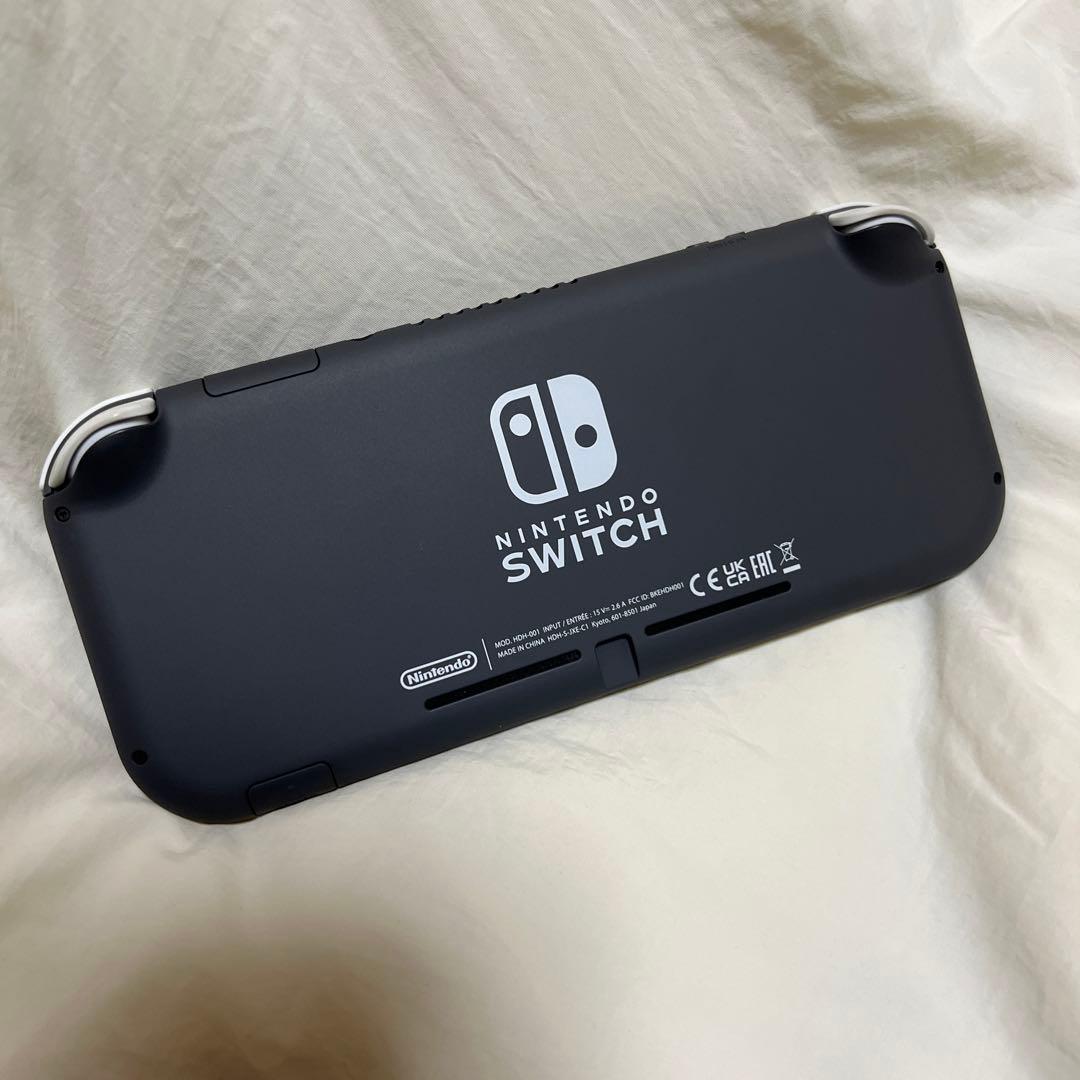 Nintendo Switch Lite グレー 本体+収納ケース付き