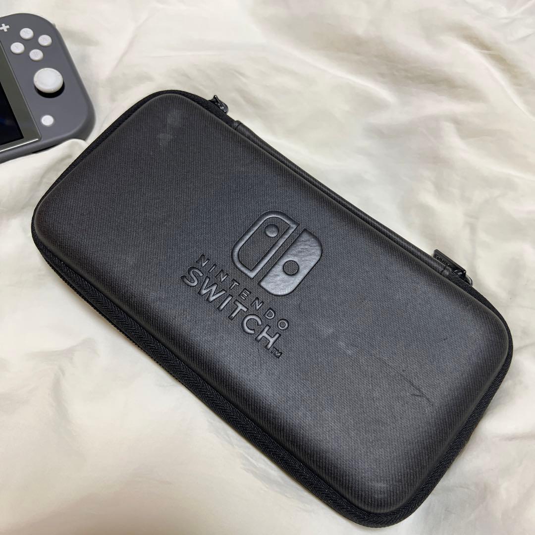 Nintendo Switch Lite グレー 本体+収納ケース付き