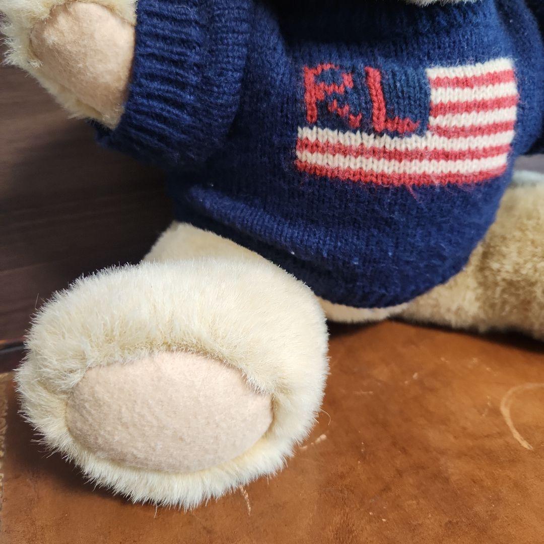 ビンテージ1996年製ポロラルフローレン ポロベア 美品ラルフローレンぬいぐるみ