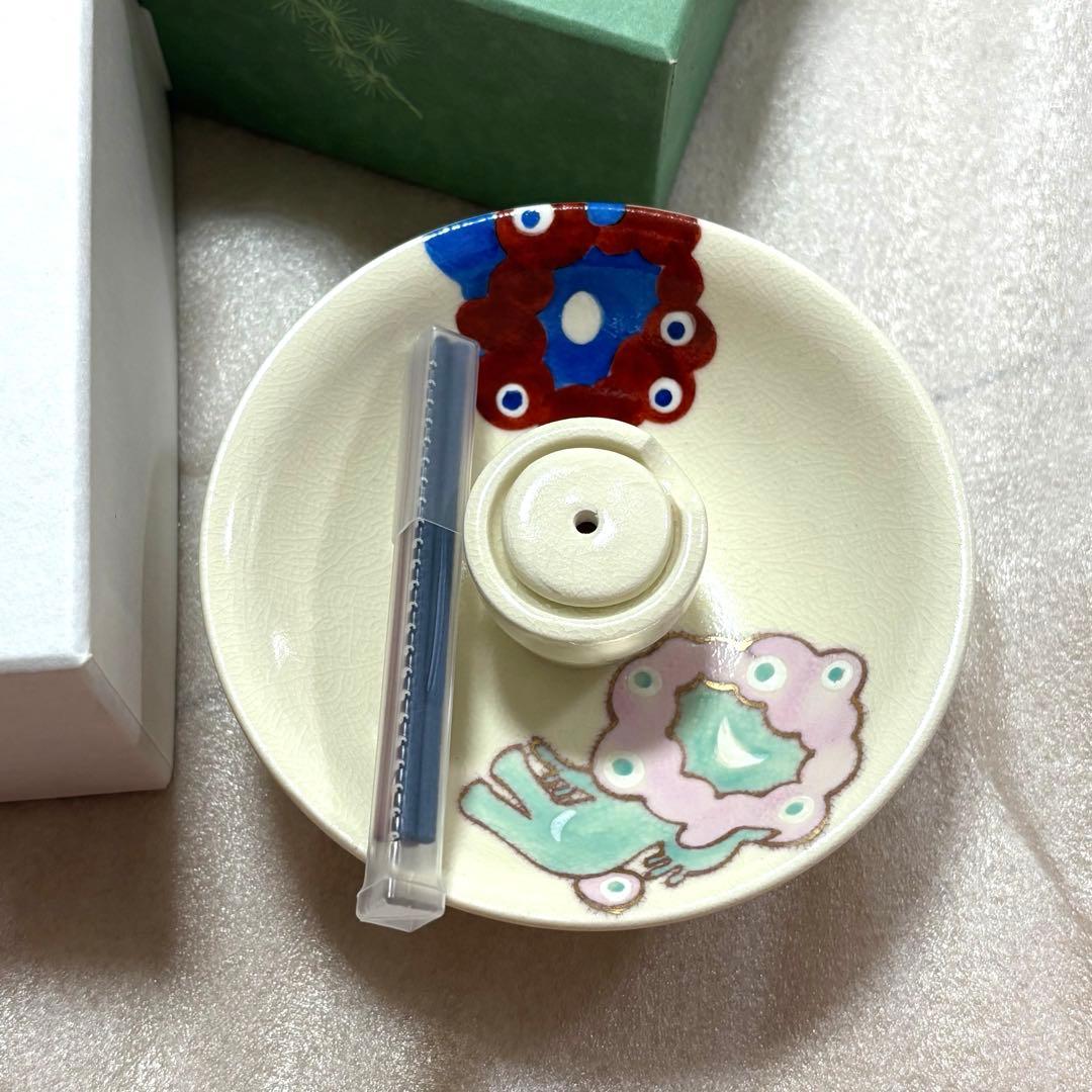 EXPO2025 ミャクミャク 京焼・清水焼 香立て＆お香セット　大阪・関西万博