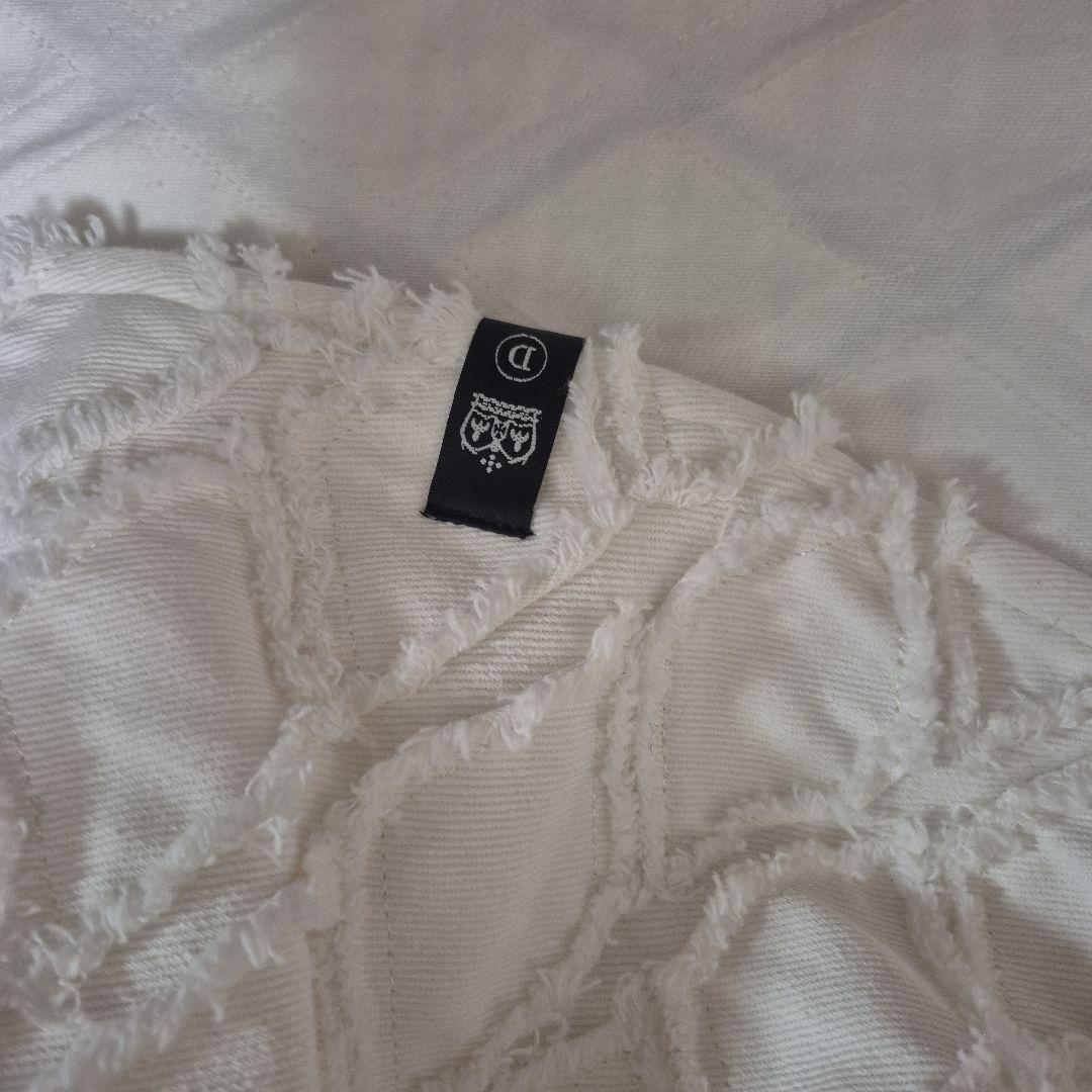 ダブルスタンダード　ダイヤカット デニムシャツ