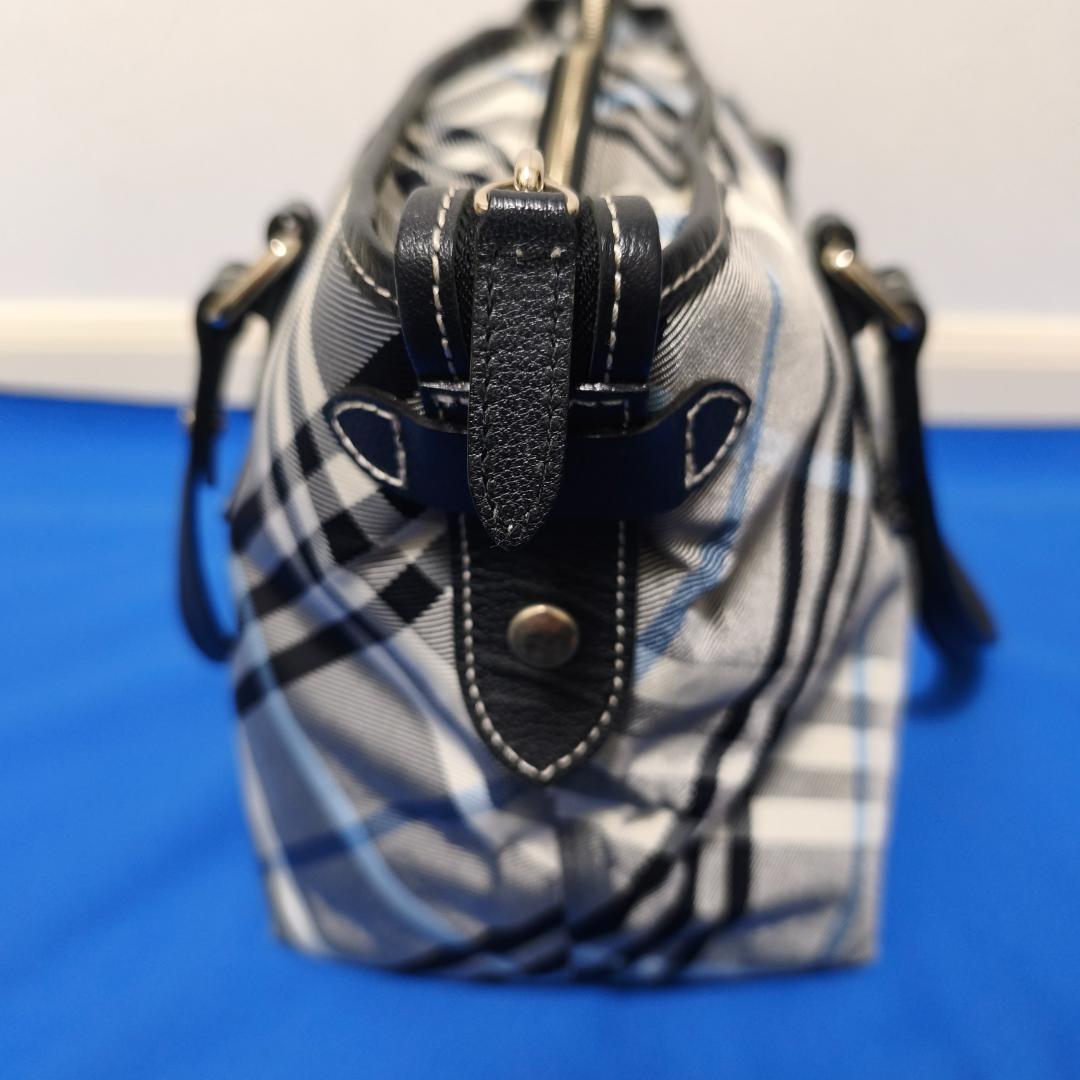 BURBERRY BLUE LABEL チェック トートバッグ