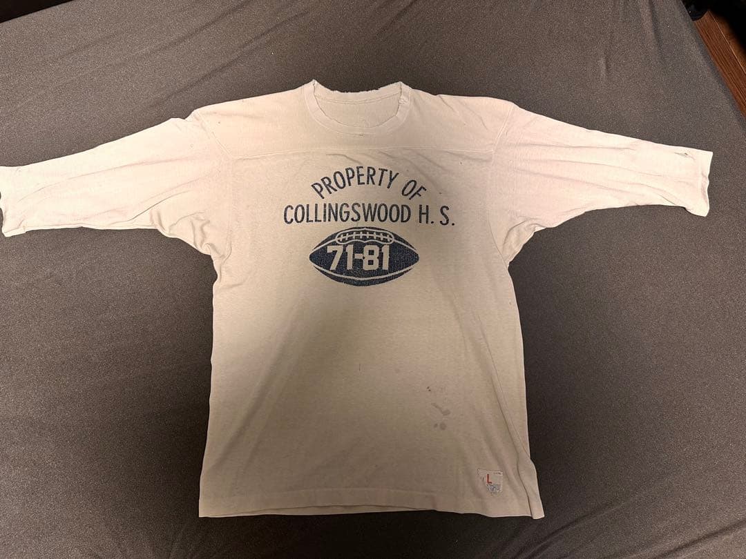 COLLINGSWOOD H.S. アメリカンフットボールシャツ 81 古着