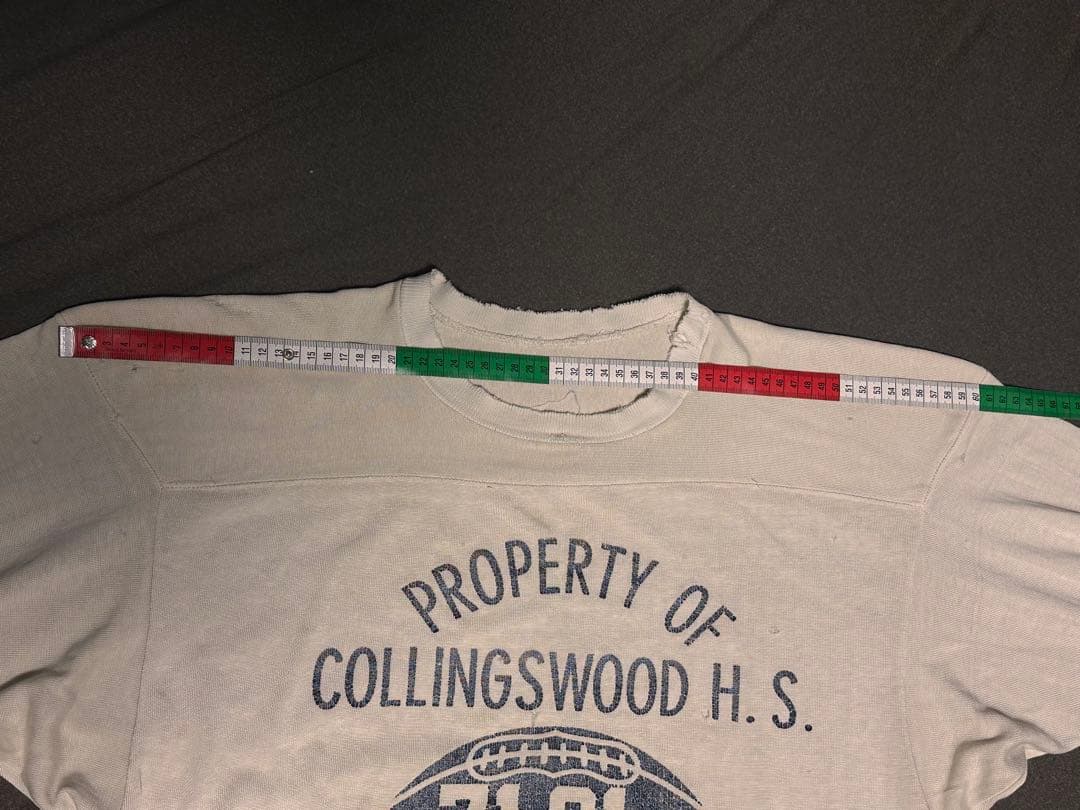 COLLINGSWOOD H.S. アメリカンフットボールシャツ 81 古着