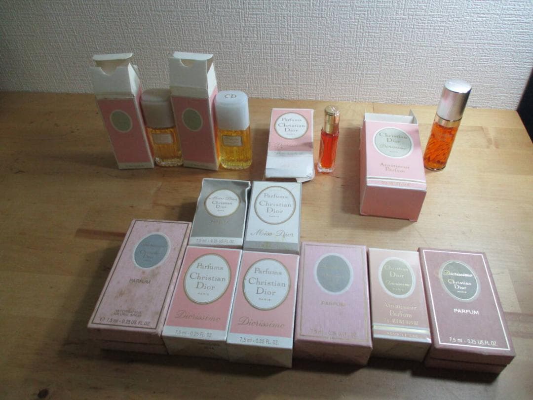 クリスチャンディオール　ミスディオール　ディオリッシモ　パルファム＆EDT１３点