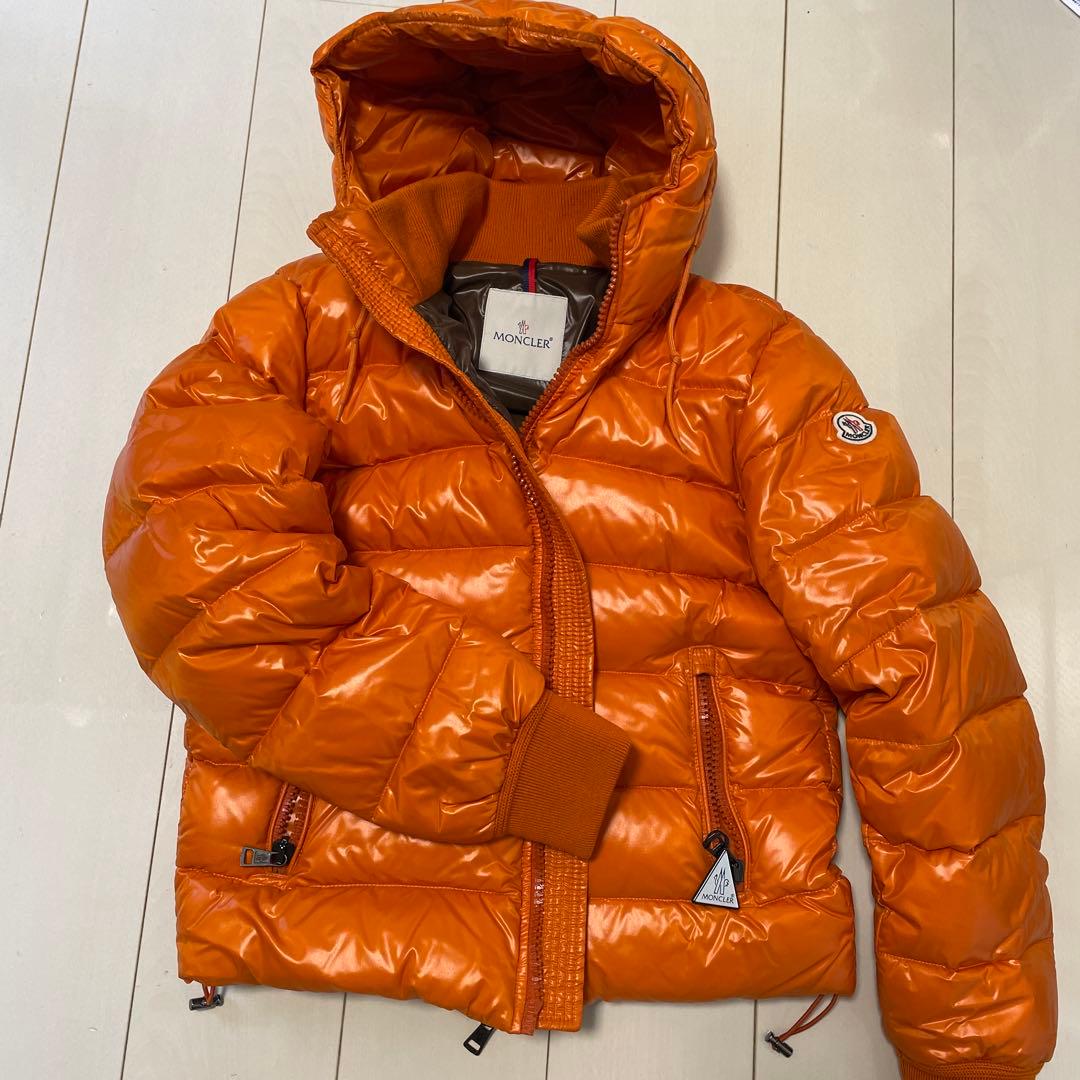 モンクレール MONCLER オレンジ ダウンジャケット 超美品