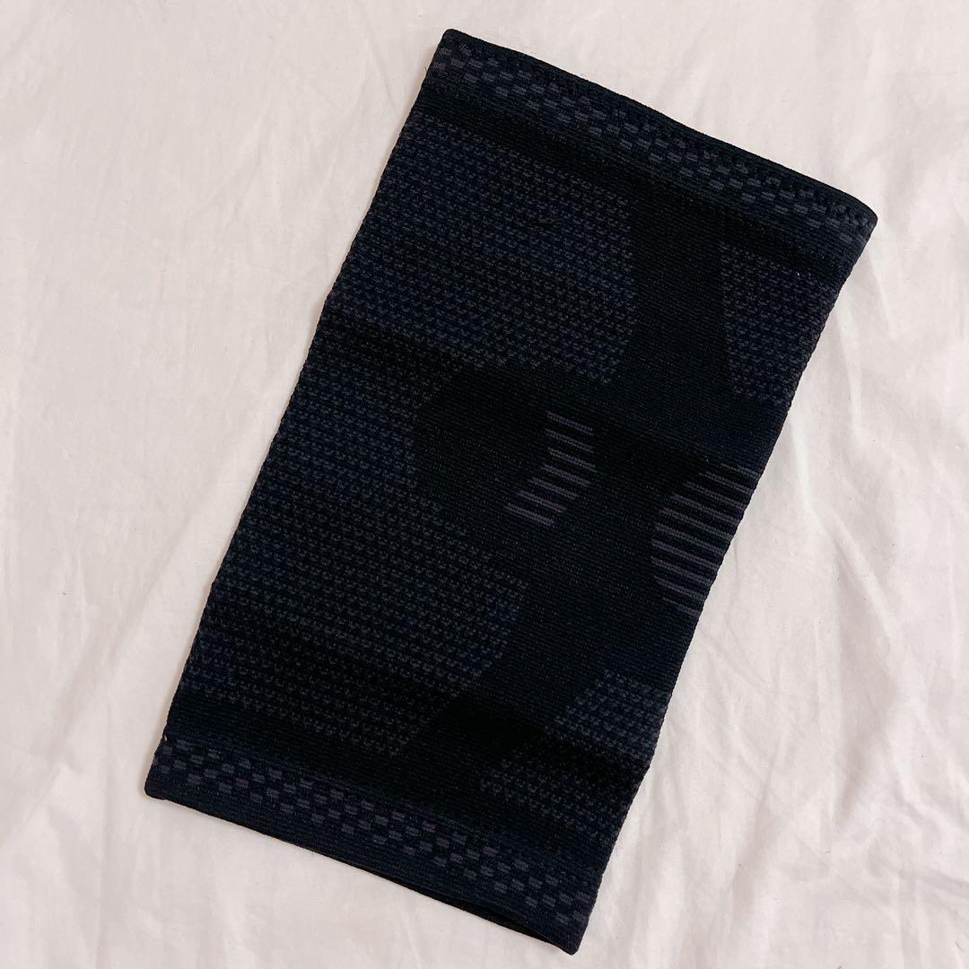 POWERLIX 膝サポーター ひざ専用 スポーツ用 ブラック Lサイズ