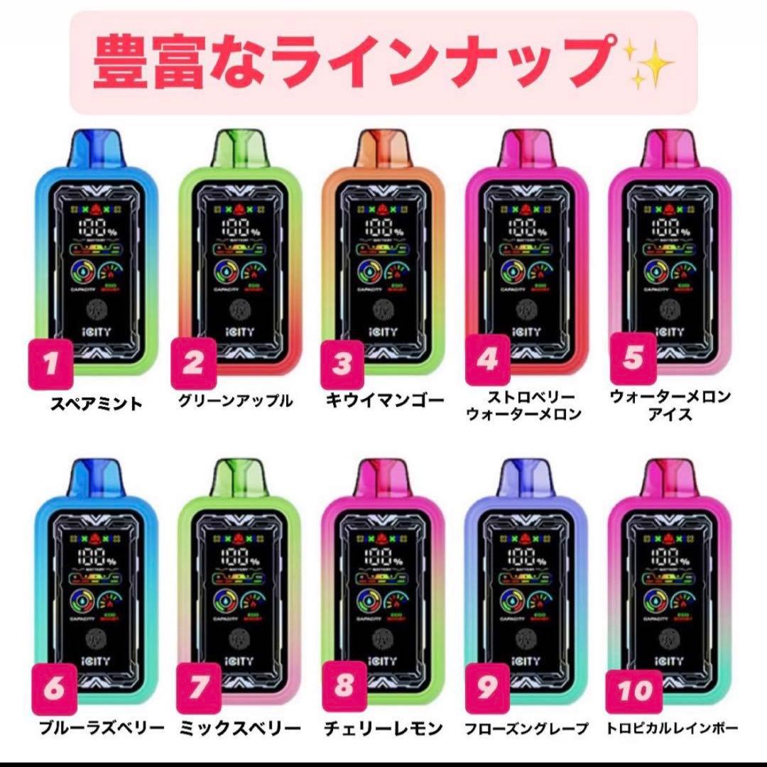 boi　キウイマンゴー、フローズングレープニコチンタールゼロ