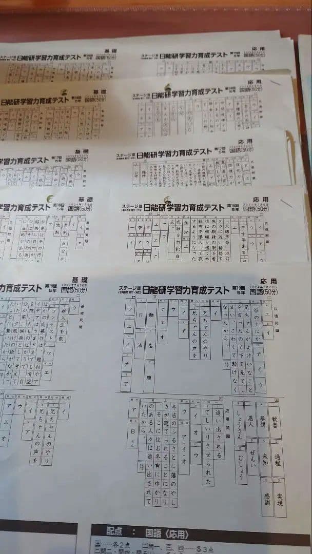 2024年5年前期育成テストフルセット 4科 日能研