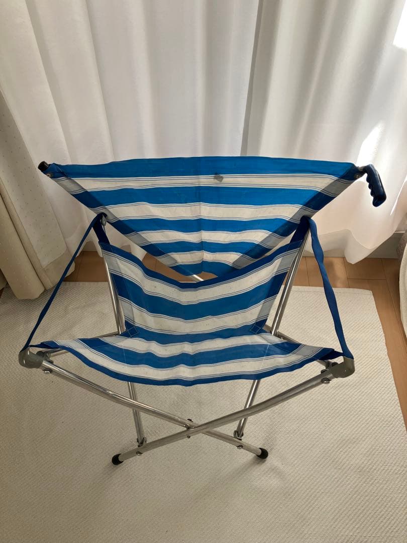 稀少　ガダバウトチェア　マクラーレン　青　初期型　MACLAREN　アンティーク