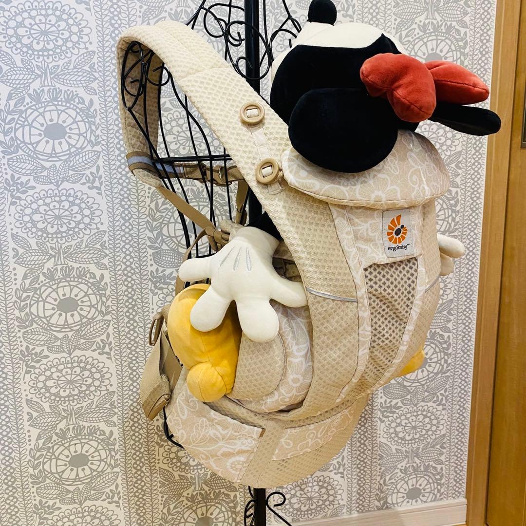 ergobaby抱っこ紐 エルゴベビー オムニ ブリーズ　クリームフラワーレース