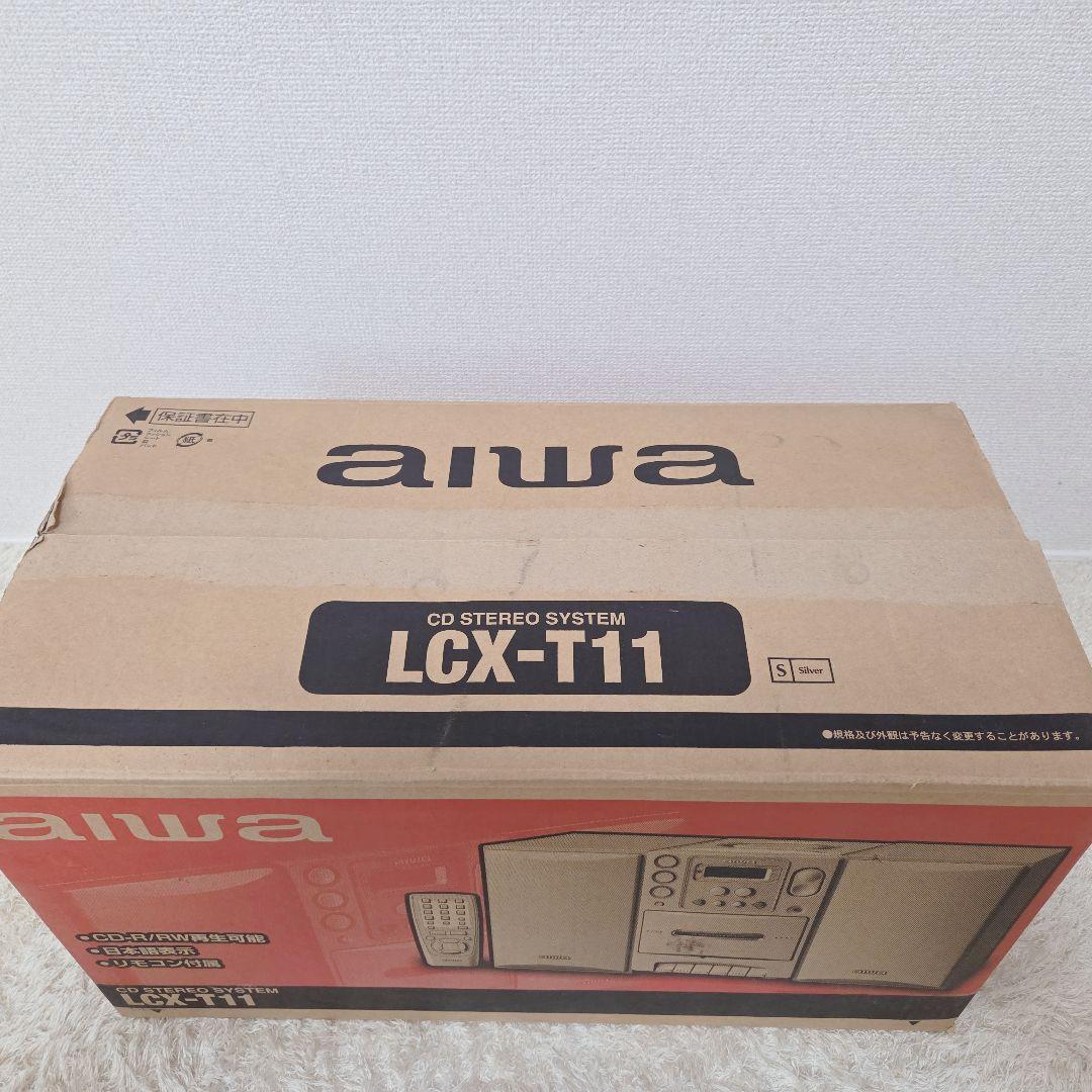 未使用品✨AIWA ミニコンポ LCX-T11 アイワ