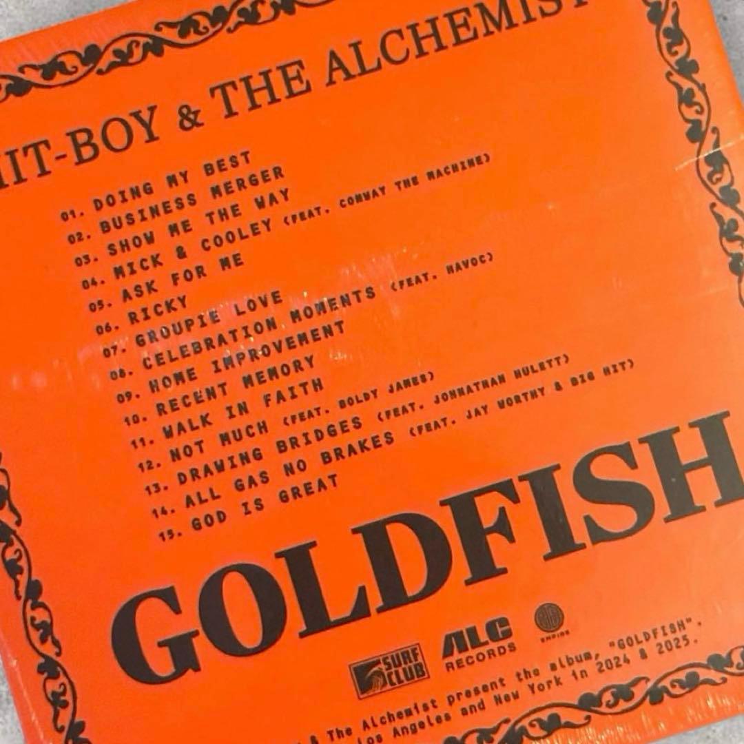 洋楽 Hit-Boy & The Alchemist Goldfish CD