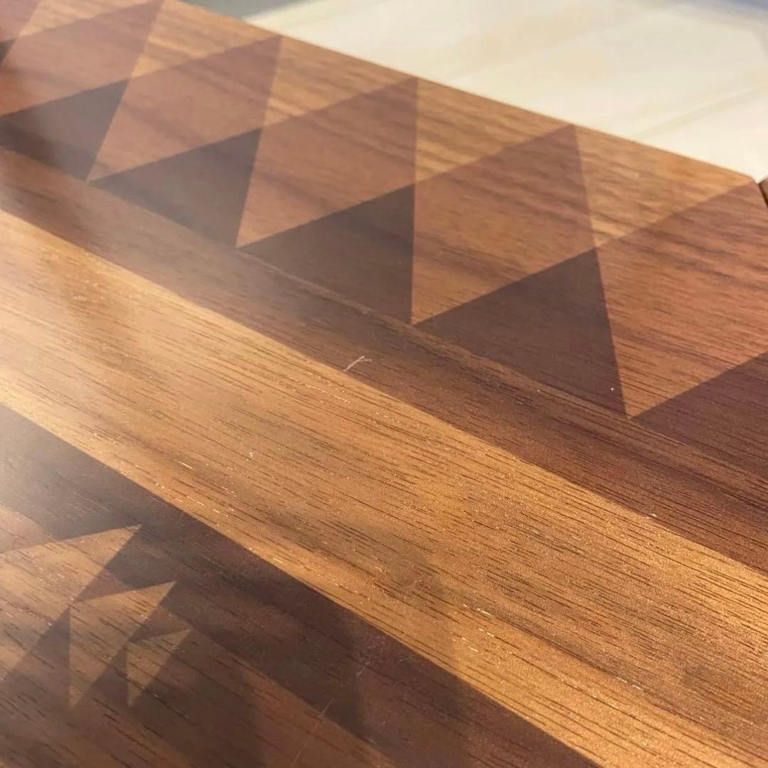 【美品】TheArth クル次郎ンドル ウォルナット／ざぁ〜す ヘキサテーブル