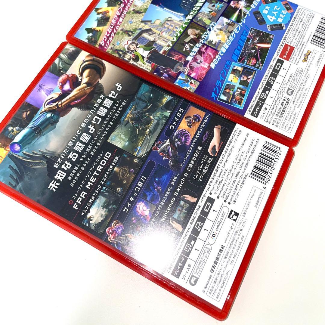 Nintendo Switch2 ゲーム ポケモンZA メトロイドプライム4