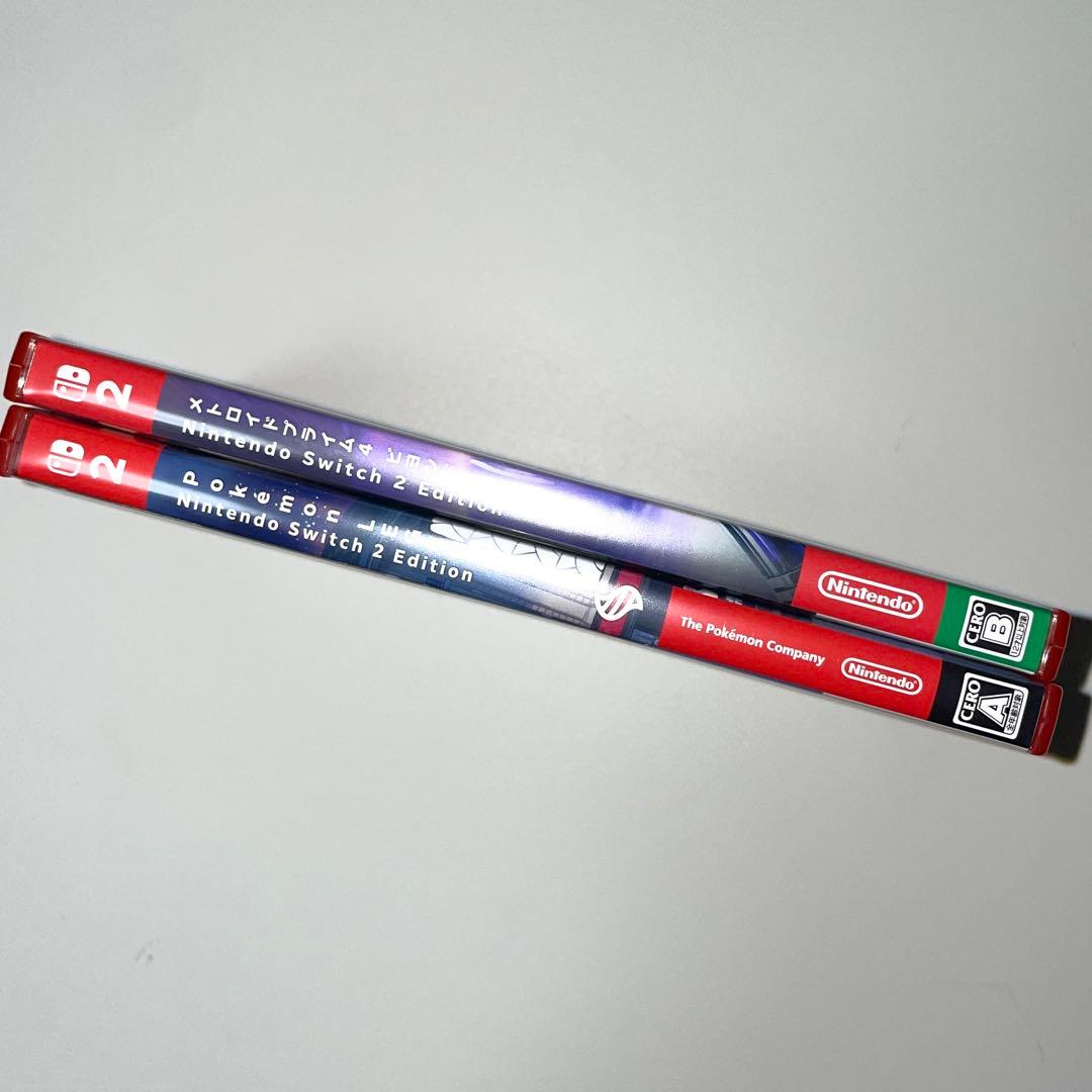 Nintendo Switch2 ゲーム ポケモンZA メトロイドプライム4