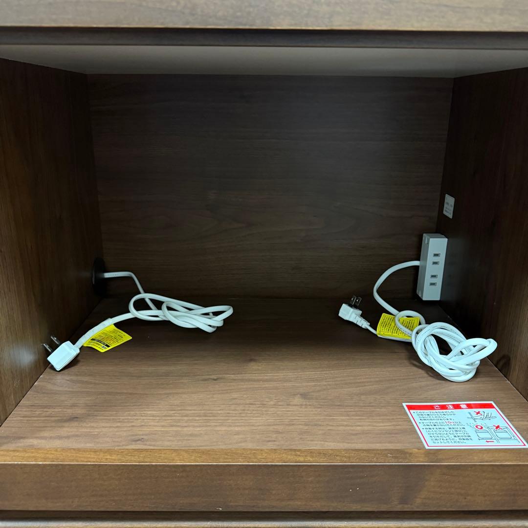 堀田木工 アンアン キッチンカウンター 120cm ウォールナット