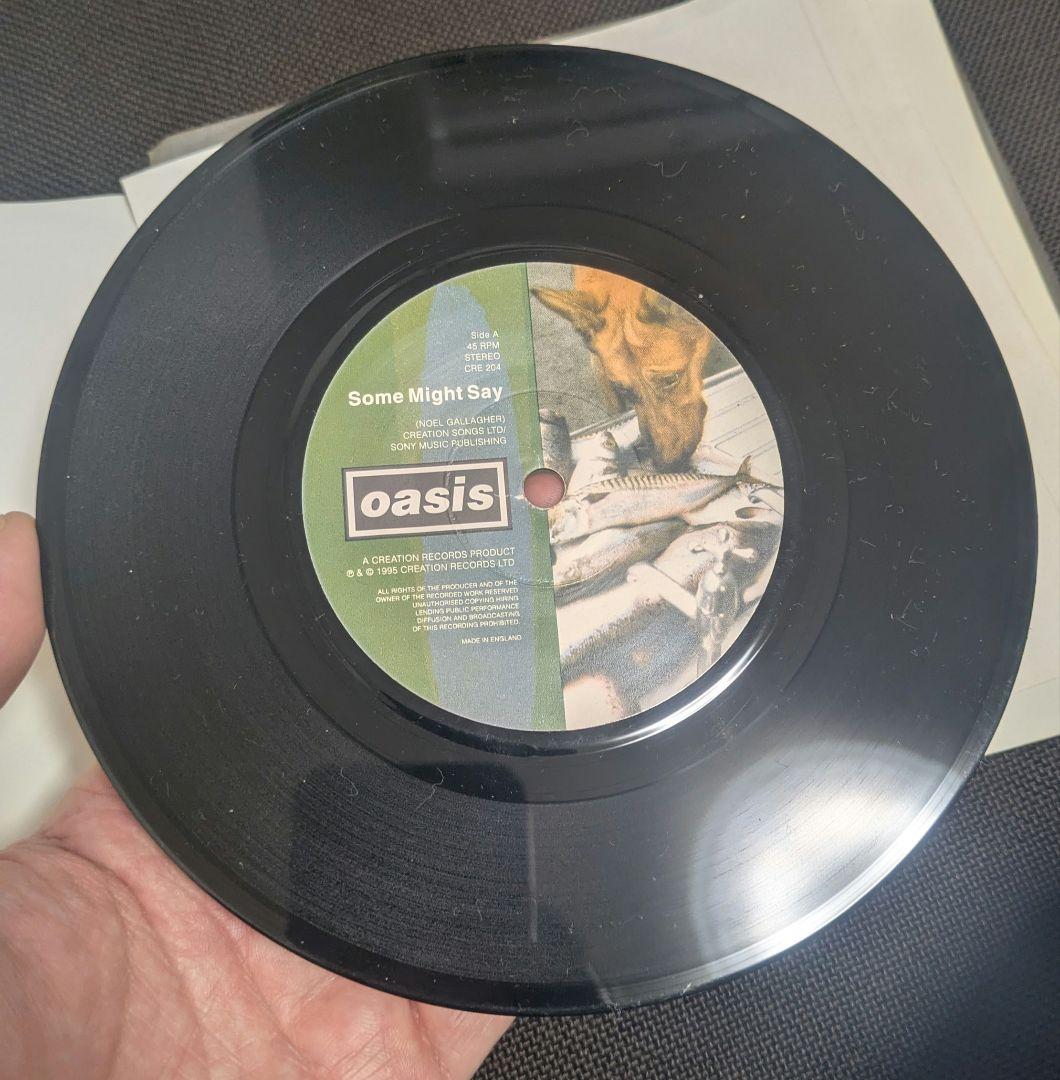 OASIS / SOME MIGHT SAY 7INCH UKオリジナル
