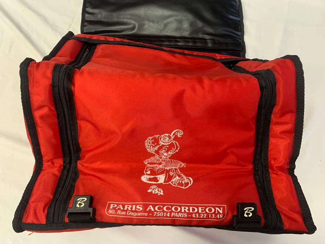 アコーディオン　ソフトケース　リュック式　小型