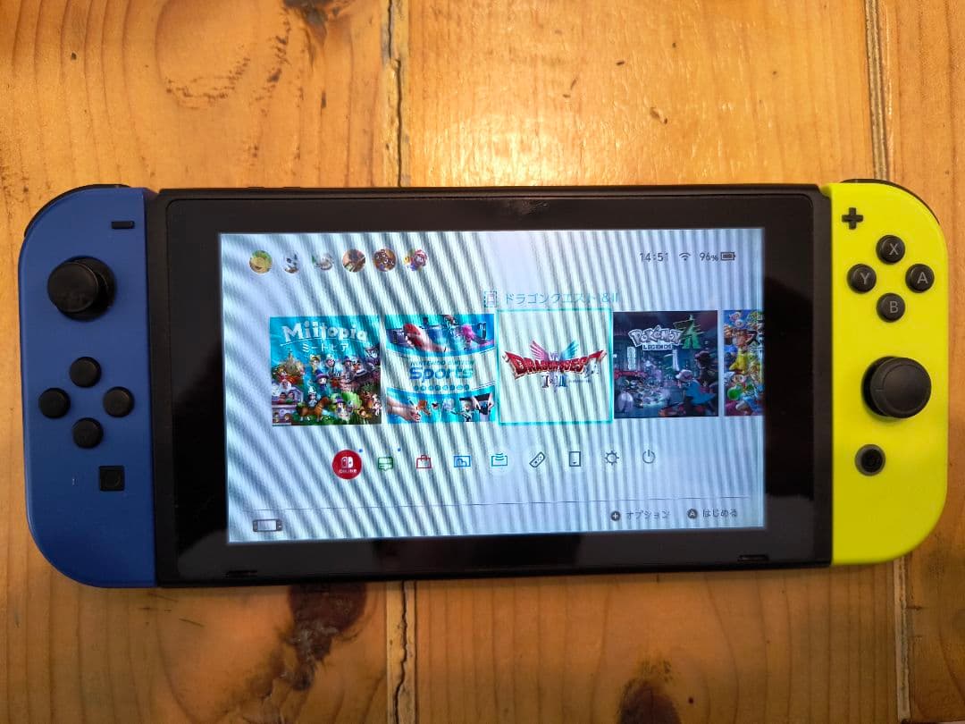 Nintendo Switch 本体 青/黄 Joy-Con付き ジャンク