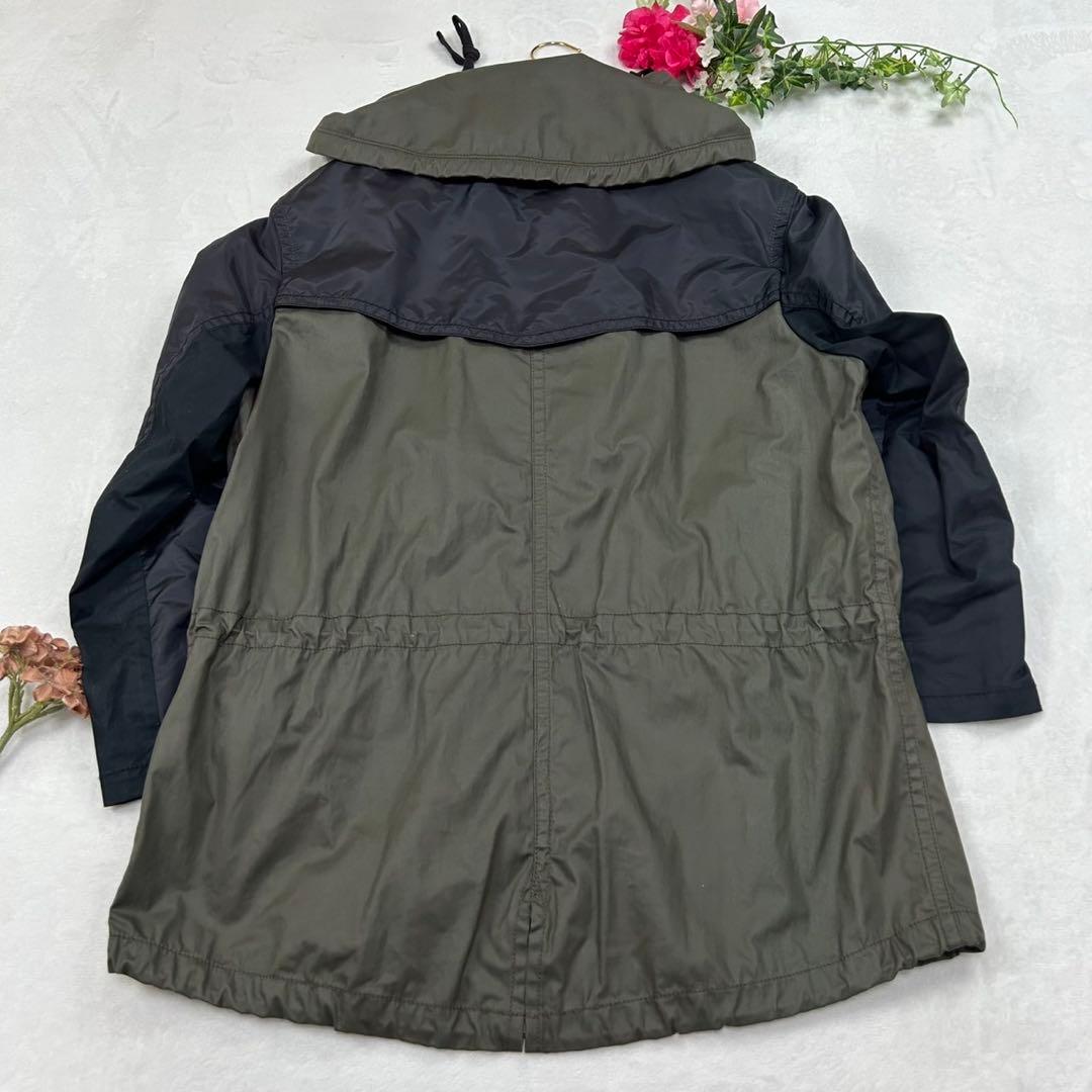 H416 美品 S コーチ 定価77,760円 モッズコート レディース